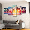 Palm Tree Silhouettes - Amazing Canvas Prints