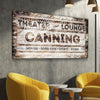 Personalized Theater and Lounge Premium Canvas - Amazing Canvas Prints