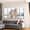 Polar Bear With Cub - Amazing Canvas Prints