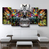 Psychedelic Skull - Amazing Canvas Prints