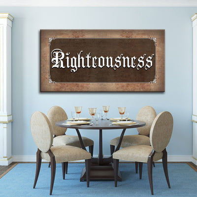 Righteousness - Amazing Canvas Prints