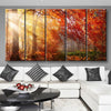 Autumn Forest Sun Rays - Amazing Canvas Prints