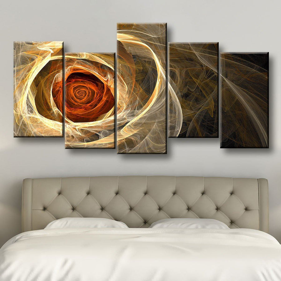 Abstract Rose - Amazing Canvas Prints