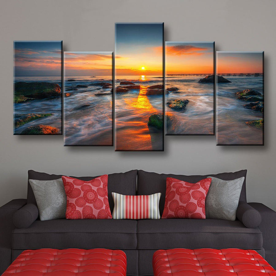 Amazing Sunset - Amazing Canvas Prints