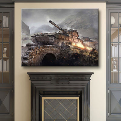 Army Tank - Amazing Canvas Prints