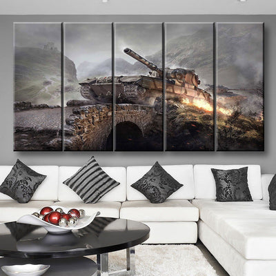 Army Tank - Amazing Canvas Prints