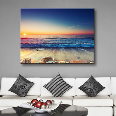 Beautiful Blue Horizon - Amazing Canvas Prints