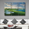 Blue Monster Hole 18 - Amazing Canvas Prints