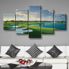 Blue Monster Hole 18 - Amazing Canvas Prints