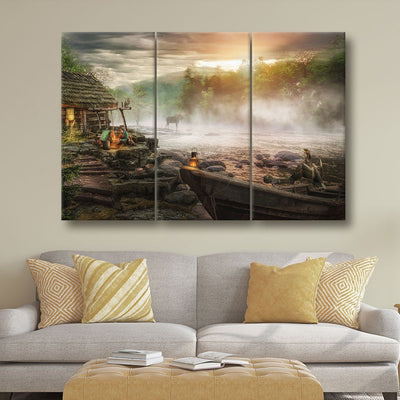 Beautiful Summer Evening - Amazing Canvas Prints