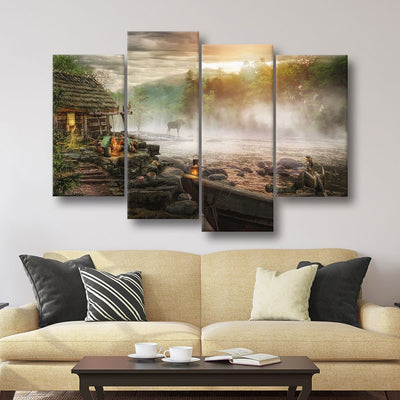 Beautiful Summer Evening - Amazing Canvas Prints