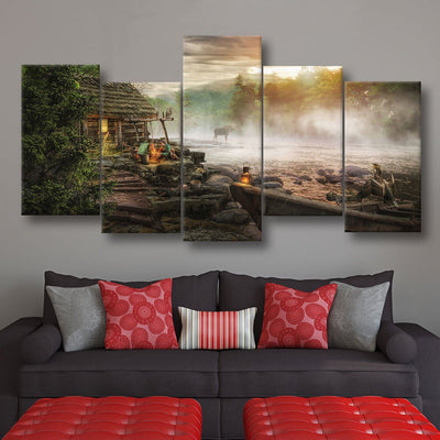 Beautiful Summer Evening - Amazing Canvas Prints