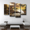 Cabin By The Lake - Amazing Canvas Prints