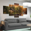 Cabin In The Woods - Amazing Canvas Prints