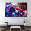 DJ Headphones On Mixer - Amazing Canvas Prints