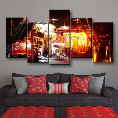 Drum Kit - Amazing Canvas Prints