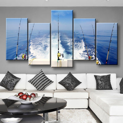 Deep Sea Fishing - Amazing Canvas Print