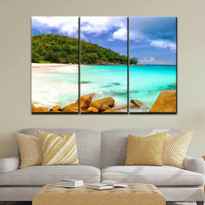 Exotic Island Beach - Amazing Canvas Prints