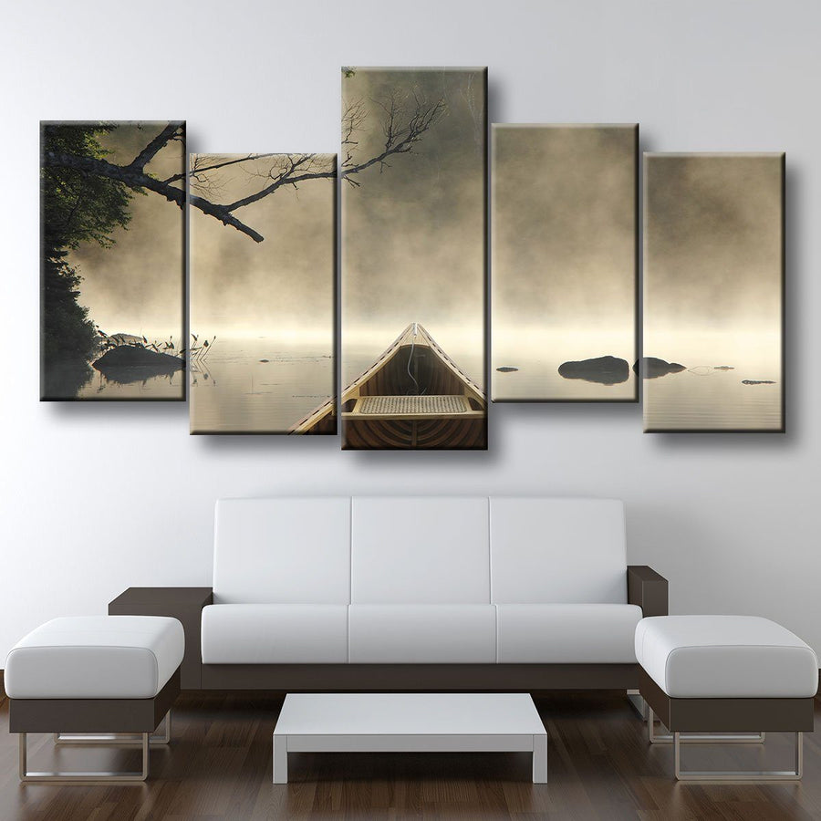 Early Morning Fog - Amazing Canvas Prints