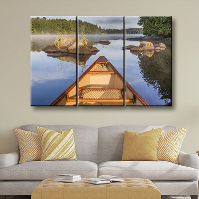 Early Morning On The Lake - Amazing Canvas Prints