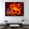 Fire Flower - Amazing Canvas Prints