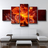 Fire Flower - Amazing Canvas Prints