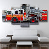 Fire Truck - Amazing Canvas Prints