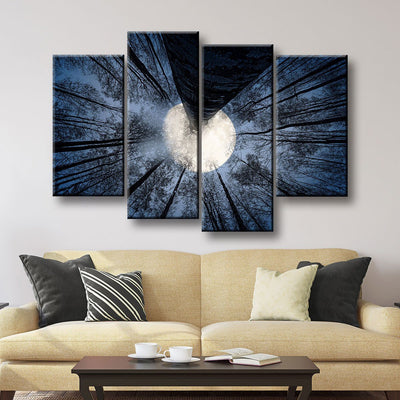 Full Moon - Amazing Canvas Prints