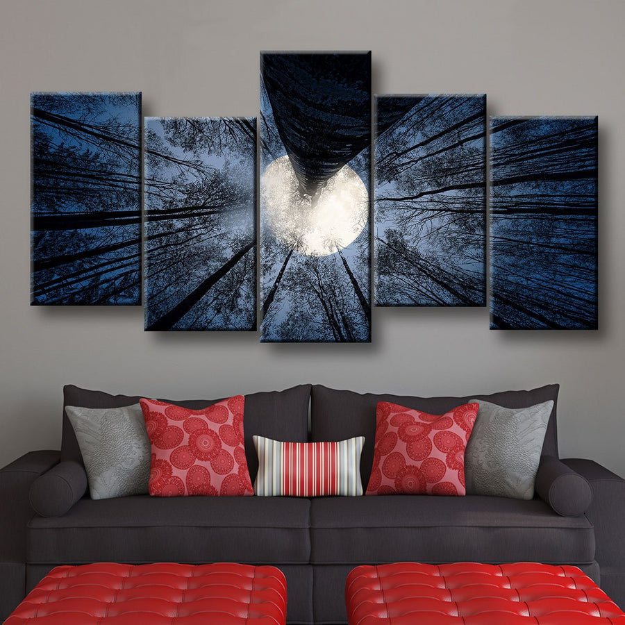 Full Moon - Amazing Canvas Prints