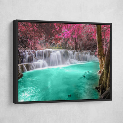 Forest Waterfall - Amazing Canvas Prints