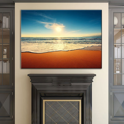 Golden Beach Sunrise - Amazing Canvas Prints