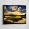 Golf Course Sunrise - Amazing Canvas Prints