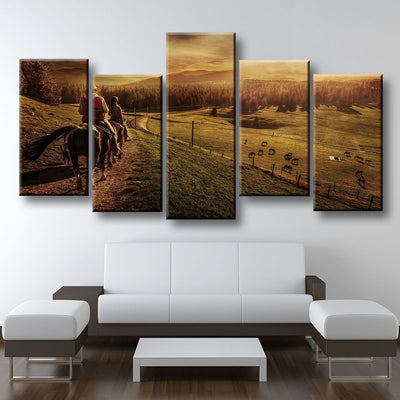 Horse Ranch - Amazing Canvas Prints