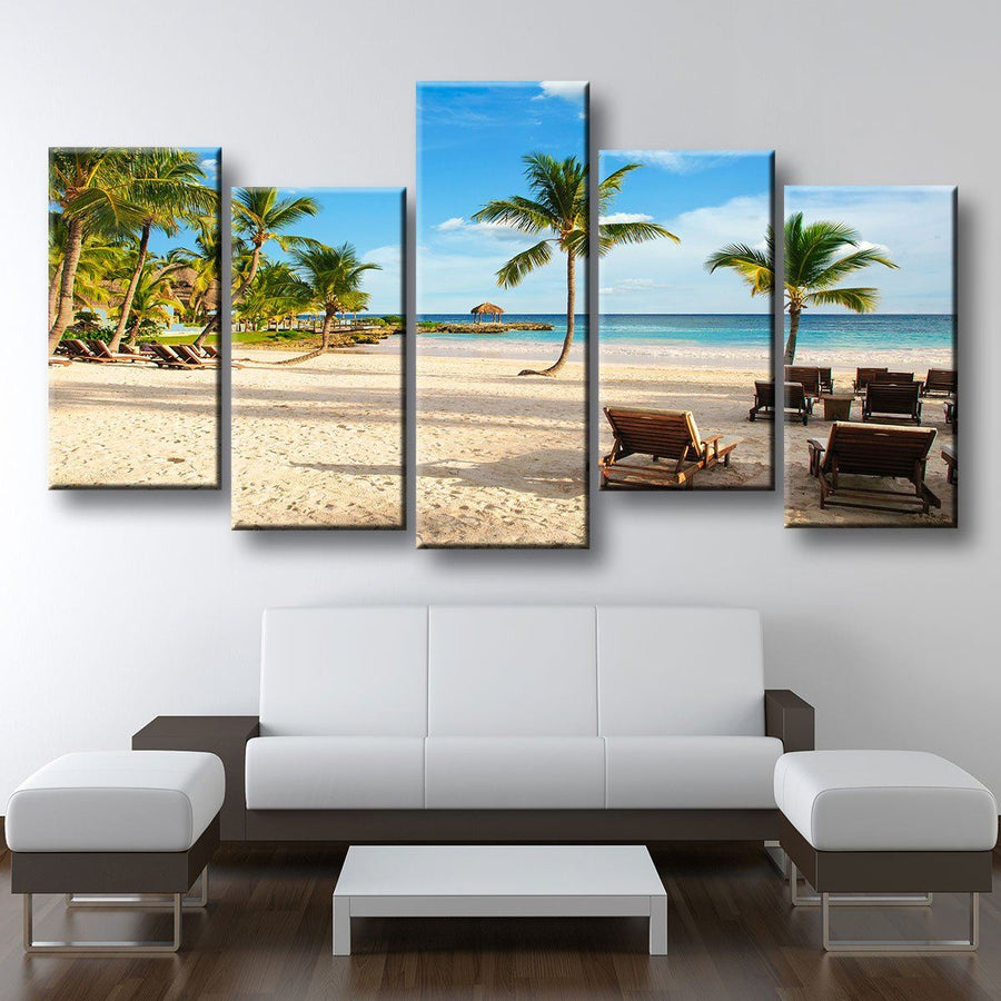 Limited Edition Tropical Island Beach - Amazing Canvas Prints