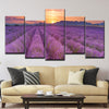 Lavender Fields Sunrise - Amazing Canvas Prints