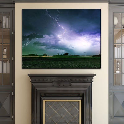 Lightning Storm - Amazing Canvas Prints