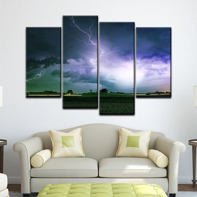 Lightning Storm - Amazing Canvas Prints