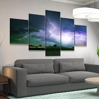 Lightning Storm - Amazing Canvas Prints