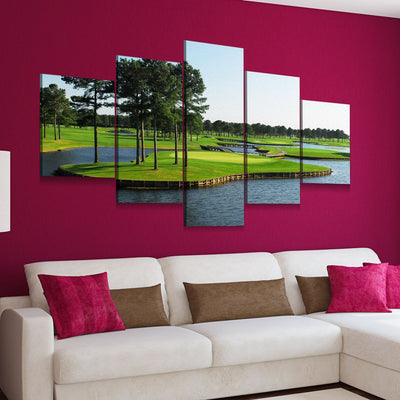 Myrtle Beach Golf Course - Amazing Canvas Prints