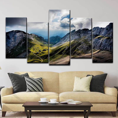 Mount Pilatus In Switzerland - Amazing Canvas Prints