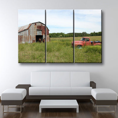 Old Farm Truck - Amazing Canvas Prints