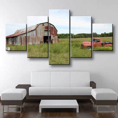 Old Farm Truck - Amazing Canvas Prints