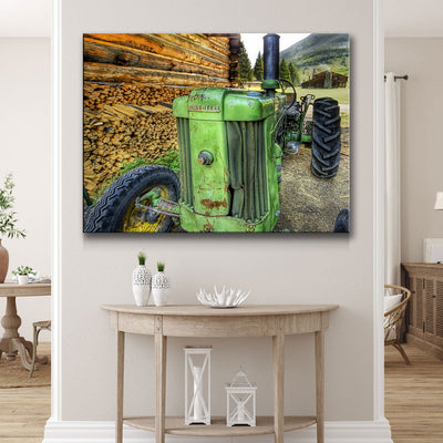 Old Tractor - Amazing Canvas Prints