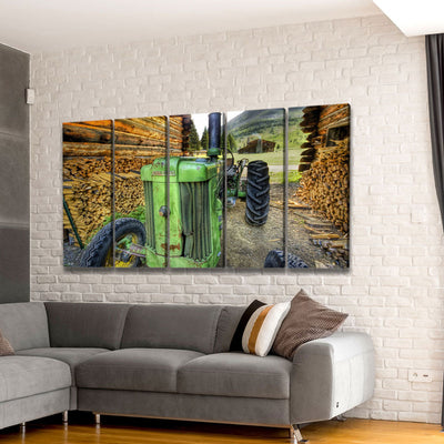 Old Tractor - Amazing Canvas Prints