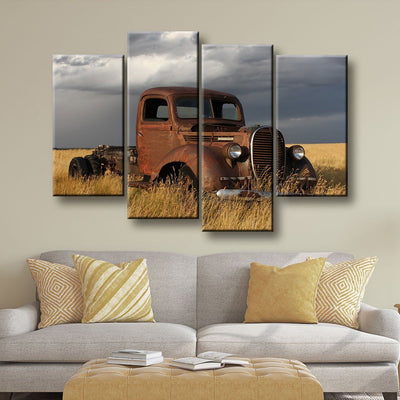 Old Rusty - Amazing Canvas Prints