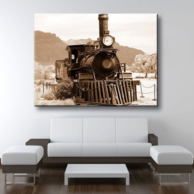 Old Train - Amazing Canvas Prints