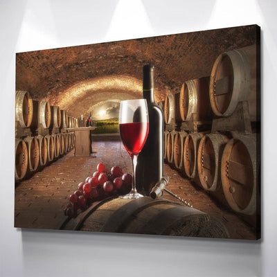 Old Wine Cellar - Amazing Canvas Prints