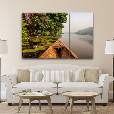 Old Wood Canoe - Amazing Canvas Prints