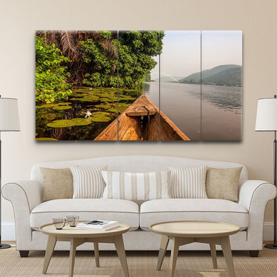 Old Wood Canoe - Amazing Canvas Prints