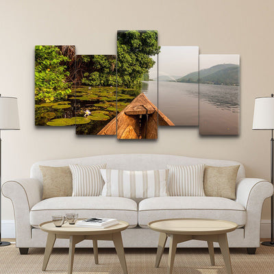 Old Wood Canoe - Amazing Canvas Prints